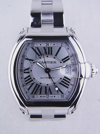カルティエ ロードスター GMT メンズ W62032X6