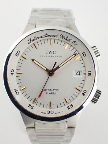IWC 希少 GSTアラーム JL製ムーブメント ホワイト文字盤 IW353702