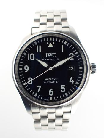 IWC パイロットウォッチ マーク18 ブラック文字盤 IW327015