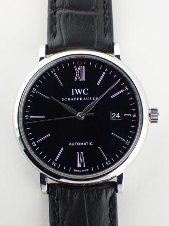 IWC ポートフィノ オートマチック ブラック文字盤 IW356502