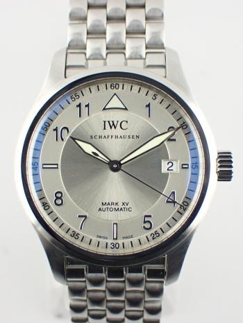 IWC スピットファイヤー マークXV パイロットウォッチ シルバー文字盤 IW325314