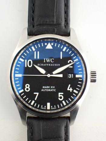 IWC パイロットウォッチ マーク16 ブラック文字盤 IW325501