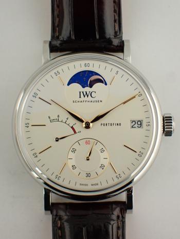 IWC ポートフィノ ハンドワインド ムーンフェイズ アリゲーターストラップ IW516401