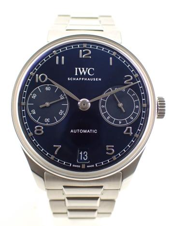 IWC ポルトギーゼ オートマチック ブルー メンズ IW501704