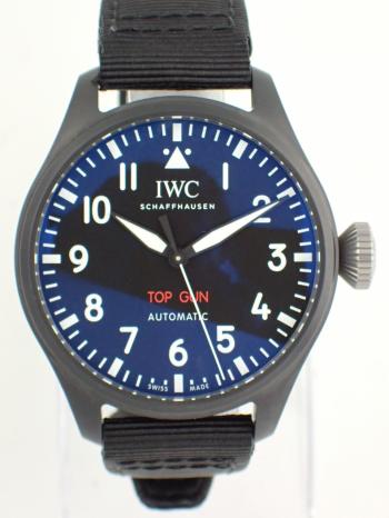 IWC ビッグ パイロットウォッチ 43 トップガン ファブリックストラップ IW329801