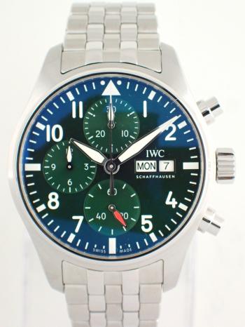 IWC パイロットウォッチ クロノグラフ 41 グリーン IW388104