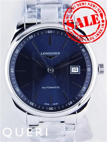 ロンジンマスターコレクション40mm青文字盤ペアウォッチメンズL27934926