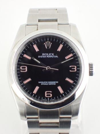 ロレックス オイスターパーペチュアル M番 ピンクバー 116000
