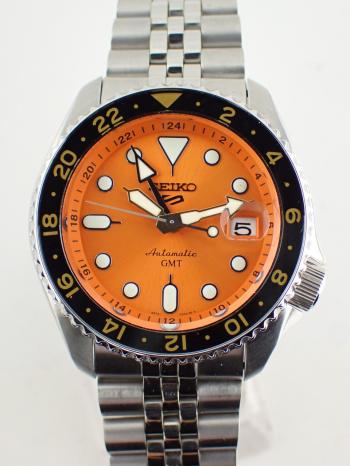 セイコー 5スポーツ SKXシリーズ GMT オレンジ SSK005KC(4R34-00A0)