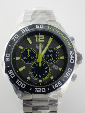 タグホイヤー フォーミュラ1 クォーツ クロノグラフ 43MM メンズ CAZ101AG.BA0842