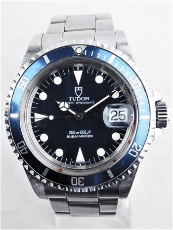 チュードルサブマリーナー青サブ1992年製造トリチウム夜光79090