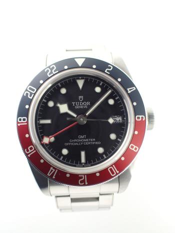 チューダー ヘリテージ ブラックベイ GMT ペプシカラーベゼル 79830RB