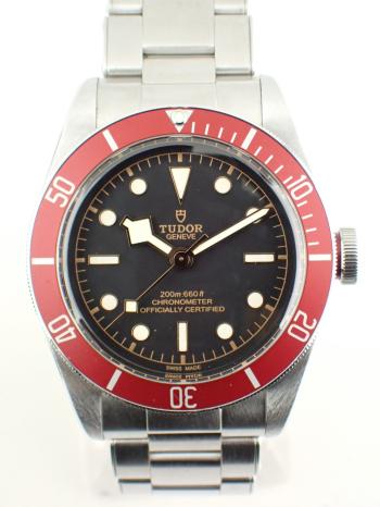 チューダー ヘリテージ ブラックベイ 自動巻き イカ針 79230R